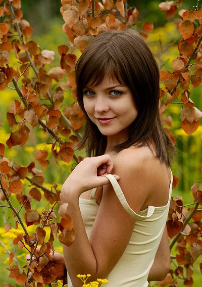 Model Amelie in The Most Beautiful Flower