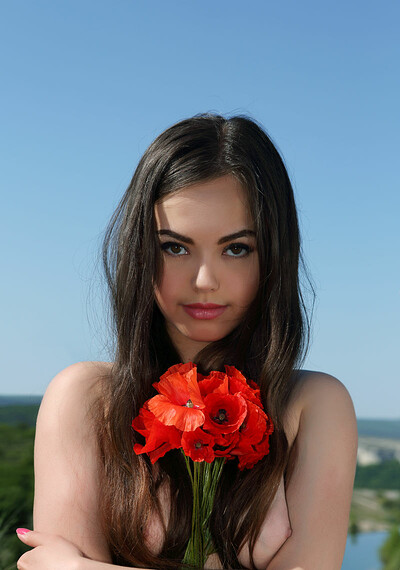 Model Annika A in Pure Nature